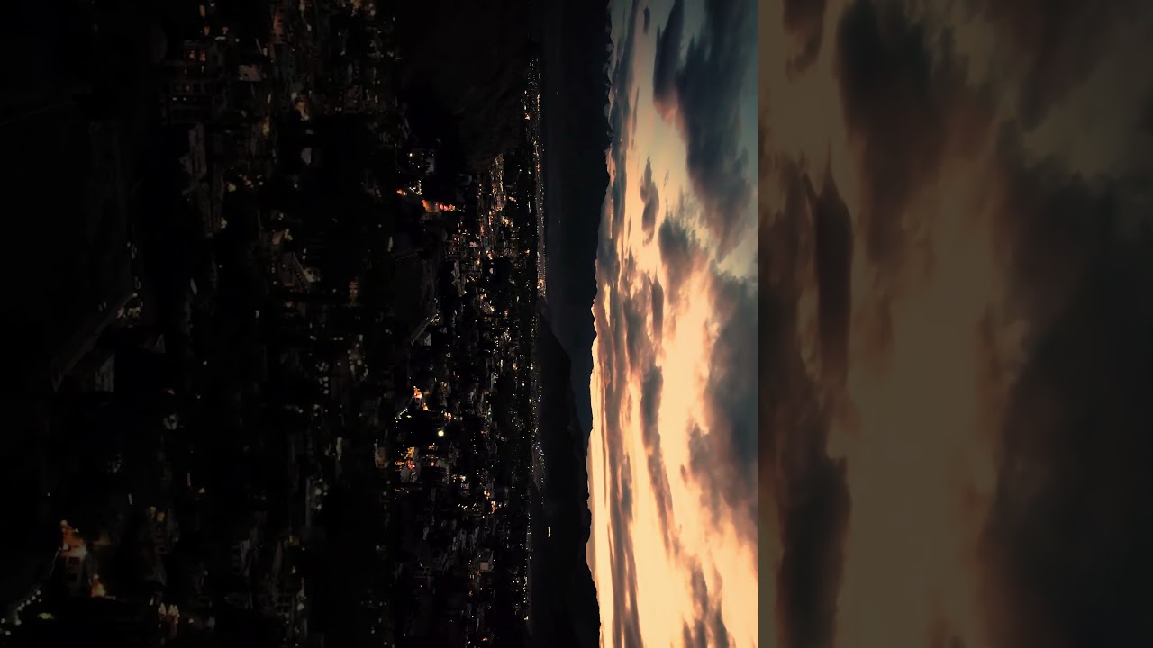 Amazing view of Leh city during Sunset | Drone Shots