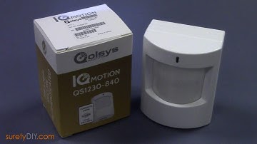 How to Pair a Qolsys S-Line Motion Detector with an IQ Panel 2