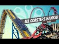 All roller coasters at hersheypark ranked