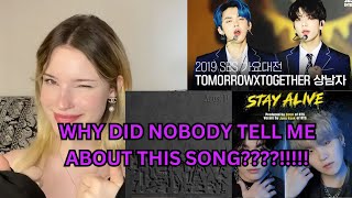 Reacting to BTS, TXT | Snooze, D-DAY, Stay Alive, TXT covers (DNA, Dynamite, Boy in Luv)