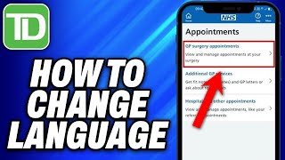 How To Change Language On Td Bank App  Easy Fix