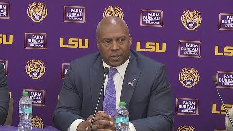 LSU names Interim Athletic Director after LSU football releases head coach, A.D.