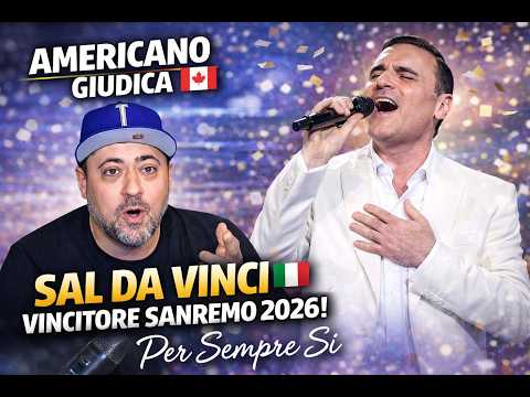 L'americano giudica Sal Da Vinci Sanremo