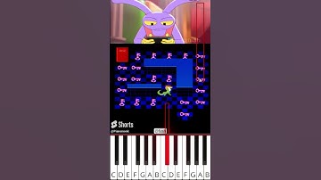 Gummigoo Maze (@fash) The Amazing Digital Circus Animation - Octave Piano Tutorial
