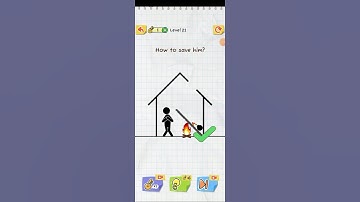Draw 2 Save Stickman Puzzle Level 21: How To Save Him