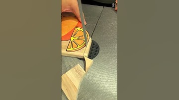 Cara yang cerdas memotong papan kayu menggunakan alat canggih #shorts