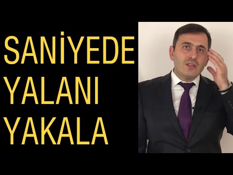 Sana Yalan Söyleyeni 1 Saniyede fark et! Kişinin Yalan Söylediği Nasıl Anlaşılır? Hemen Anla!