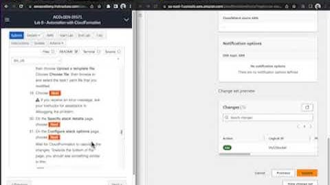Lab 8 Automation with CloudFormation