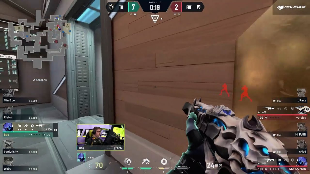 TH Boo 1v2 CLUTCH against FUT Esports | VCT EMEA 2024 - YouTube