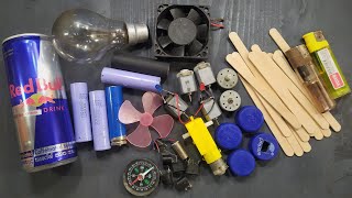 3 AWESOME DC MOTOR LIFE HACKS OR PROJECTS