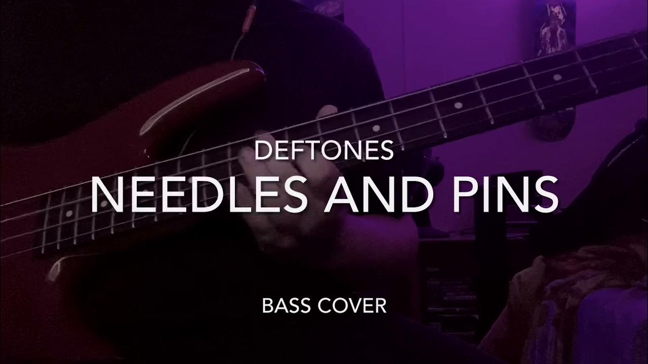 DeftonesNeedles and pins bass cover YouTube