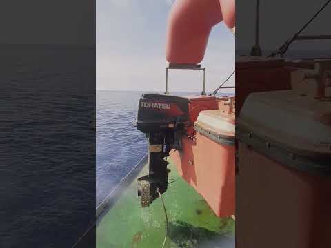 Rescue boat engine