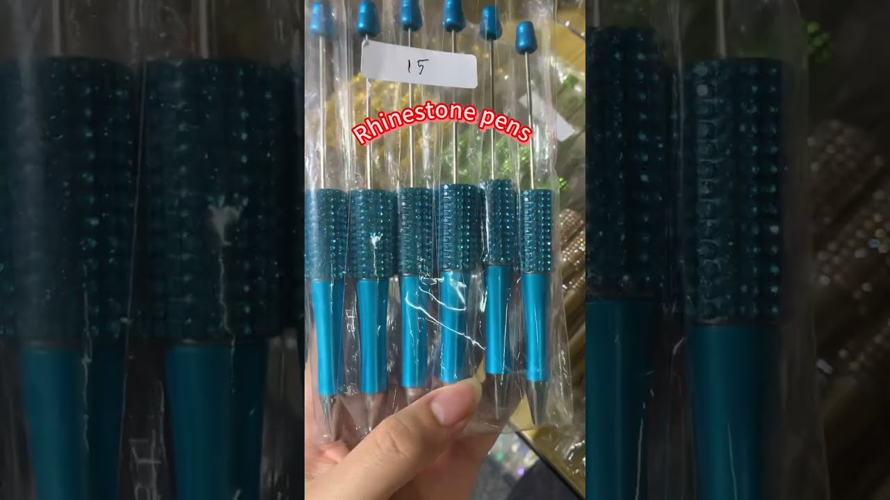 Rhinestone Beaded Pens Beadedpens Wholesale Bead Diy