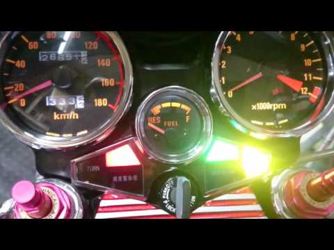 CBX400F メーター - YouTube