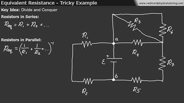 Equivalent Resistance - Tricky Example
