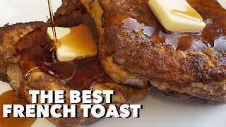 How To Make FRENCH TOAST with BRIOCHE bread | Classic French Toast Recipe