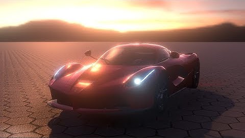 Unity 5 Realistic Graphics of Exotic Cars Collection