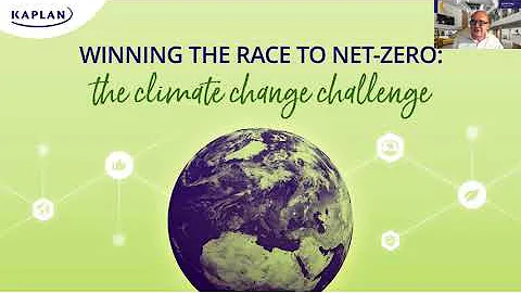 ESG Webinar: Winning the Race to Net Zero, The Climate Change Challenge