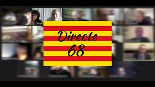 Intervencions de Directe 68 a la Primera reunió de la Cimera dunitat independentista 03/12/2020