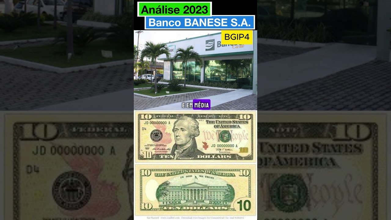 Dividendos de 8,64% ao Ano!! Ações do Banco BANESE S/A : BGIP4 