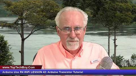 Arduino Uno R4 WiFi LESSON 42: Arduino Transistor Tutorial