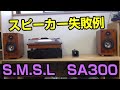 SMSL SA300 スピーカーの組み合わせ失敗例 SoundArtist S5