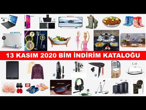 13 KASIM 2020 |BİM İNDİRİM KATALOĞU|BİMDE BU CUMA|BU HAFTA BİMDE