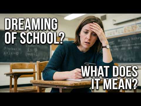 What It Really Means When You Dream About Being Back in School