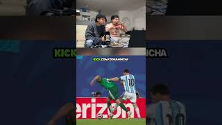Era expulsión para MESSI? #messi #argentina #argelia #mundial