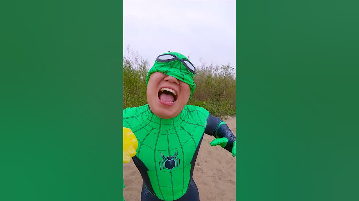 Bài ca ăn canh với Siêu nhân nhện || Lemon Song Cover Spider-man #shorts