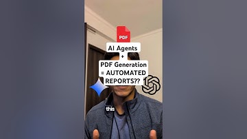 AI Agents can generate documents for you EASILY! #ai #aiagents #gemini #google #chatgpt #openai #mcp