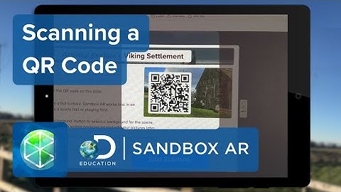 Scanning a QR Code | Sandbox AR
