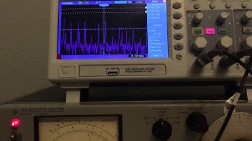 HP 331A distortion analyzer Testing and demonstration