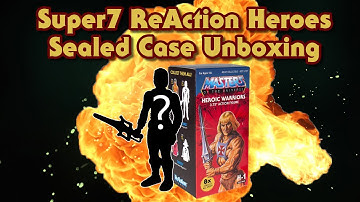 Super7 ReAction Heroes Full Case Blind Box Unboxing