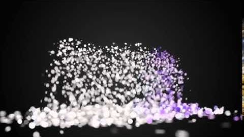 After Effects Template 3D Particle Logo HD