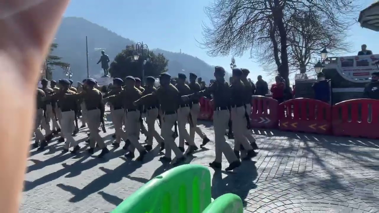 25 and 26 January rehearsal at Ridge Shimla