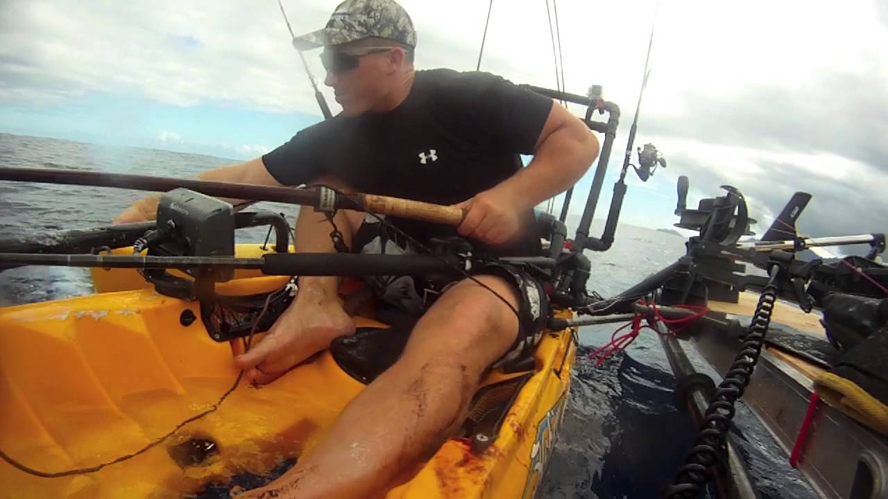 Big Game Kayak Fishing Under Sail