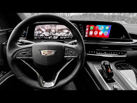 All New 2021 Cadillac Escalade Wireless Apple CarPlay Tutorial (Could Of Been Better!)