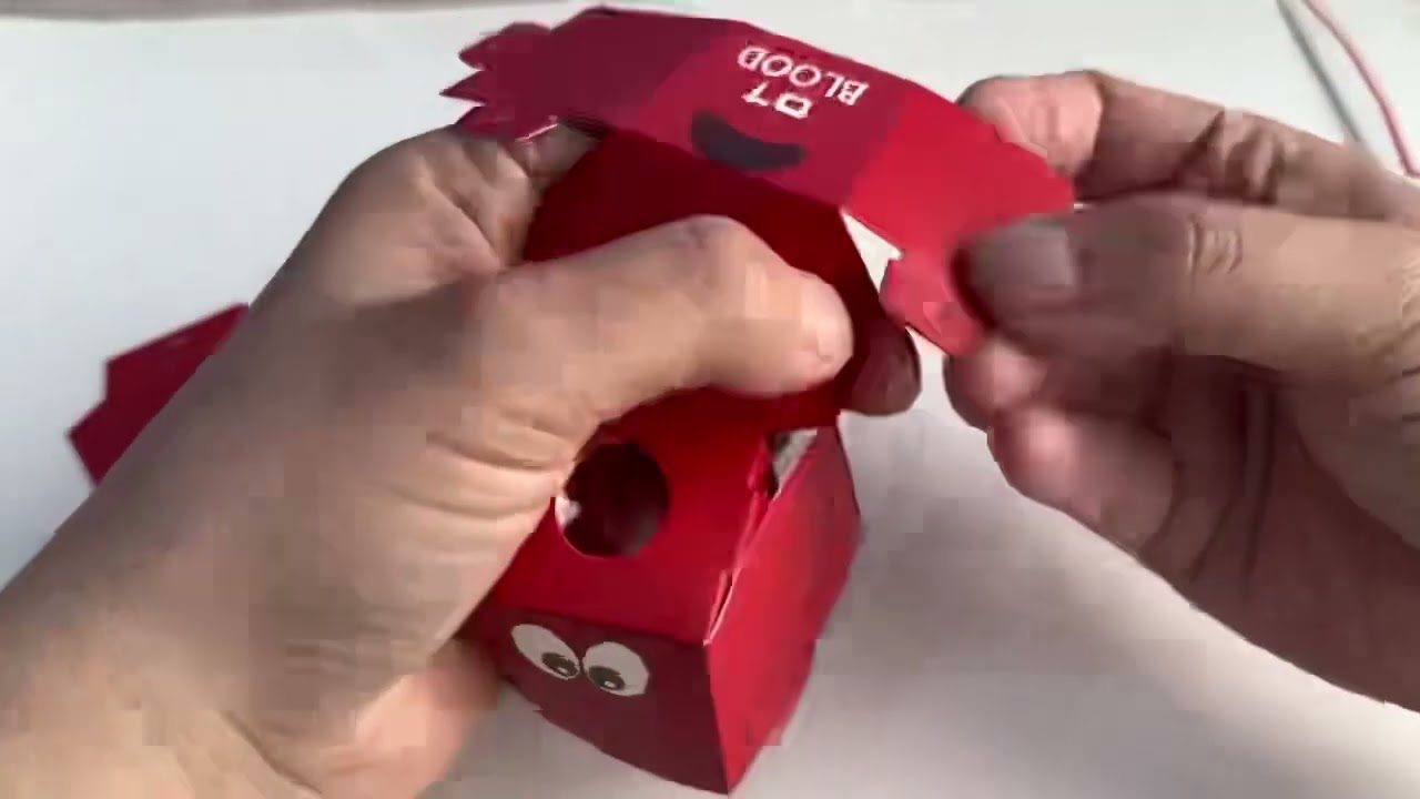 DIY Ten Plague 3D Finger Puppet Kit