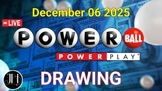 Powerball drawing live Results 06 December 2025 | powerball drawing live today