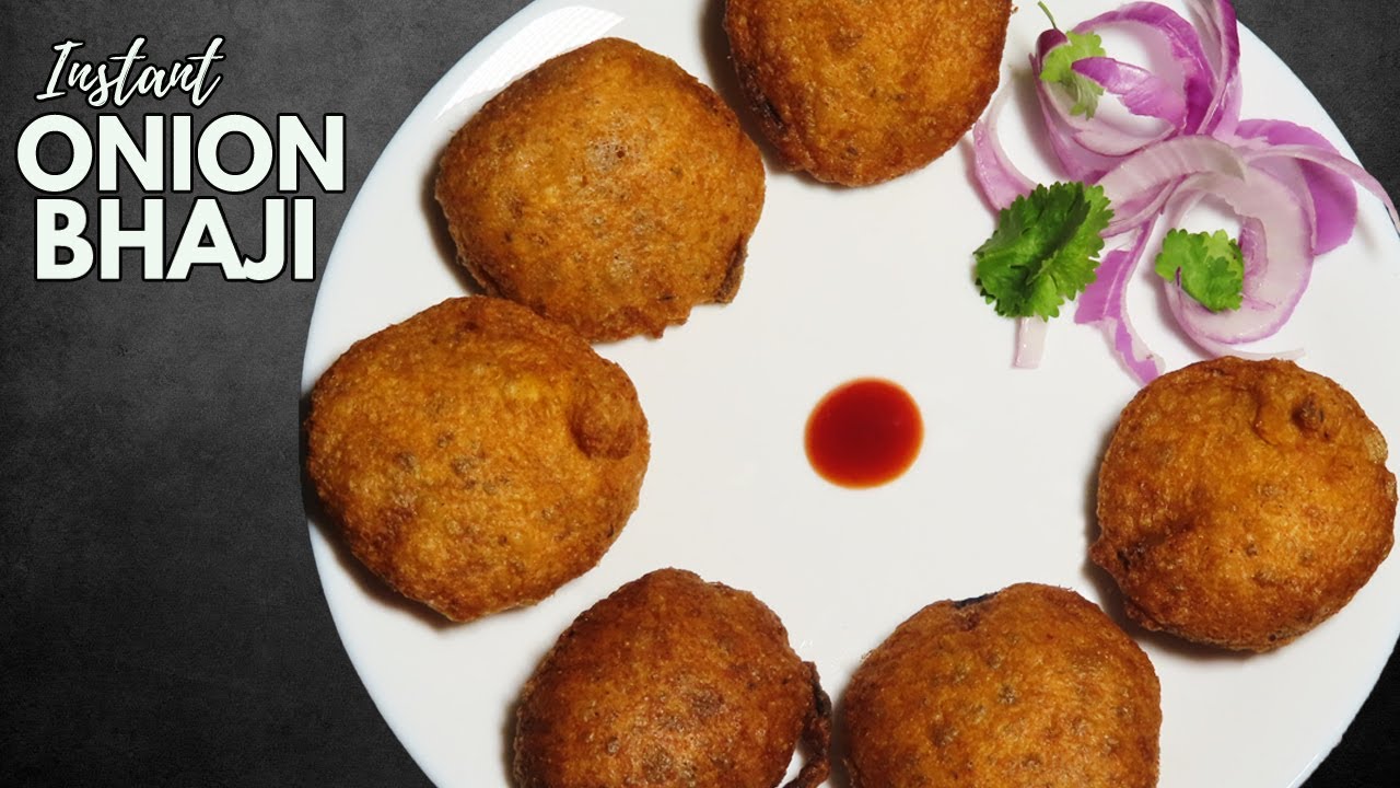 Onion Bhaji in telugu Onion Bajji Onion Bhaji How to make Onion