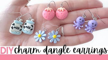DIY Charm Dangle Earrings | Jewelry Making for Beginners