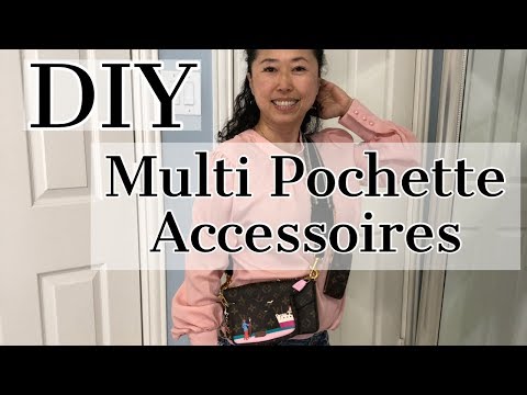 LV Multi Pochette Accessoires Bag Review & DIY Louis Vuitton Dupe / A  Heated Mess 