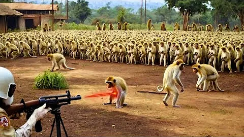 How Do Hunters and Farmers Deal with Millions of Wild Monkey, Wild Boar, Zebra, Wild Geese by Guns?