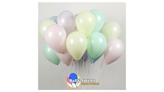 BallsSmiles - Баллон + 33 шарика Макарунс