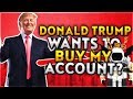 Donald Trump Tries To BUY My ROBLOX Account!? (CALLING THE SCAMMER!) - Linkmon99 ROBLOX