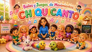 💃 BAILes y Juegos de Movimiento para Niños 🕺 | CHIQUICANTO 🌈🐰🐛🎶