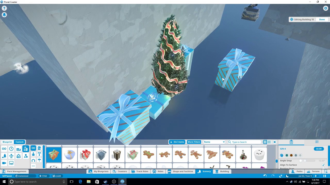 Planet Coaster NFPlanet 19 Adding interior scenery!