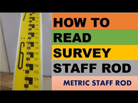How to read metric Staff rod urdu/hindi
