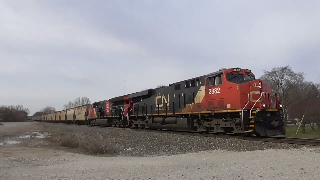 Canpotex Train In Duplainville